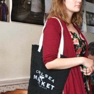 Red Long Sleeve Open Cardigan Sweater